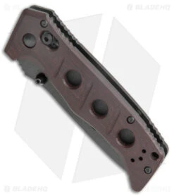 Benchmade Mini Adamas AXIS Lock Knife Burgundy Micarta (3.3" Black) 273BK-2201 -Benchmade Shop Benchmade Mini Adamas AXIS Lock Burgundy Red Micarta Black 273BK 2201 BHQ 137347 jr spine