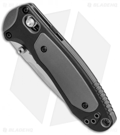 Benchmade 595 Mini Boost AXIS-Assist Knife Black/Gray (3.11" Satin) 4 Benchmade 595 Mini Boost AXIS-Assist Knife Black/Gray (3.11" Satin) - Image 2