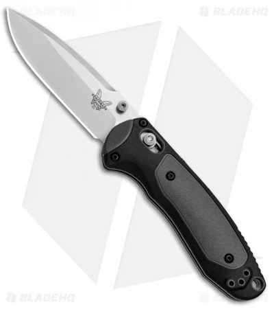 Benchmade 595 Mini Boost AXIS-Assist Knife Black/Gray (3.11" Satin) 3 Benchmade 595 Mini Boost AXIS-Assist Knife Black/Gray (3.11" Satin)