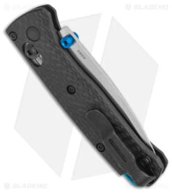 Benchmade Mini Bugout AXIS Lock Knife Carbon Fiber (2.8" Satin S90V) 533-3 -Benchmade Shop Benchmade Mini Bugout AXIS Lock CF Satin BHQ 137281 jr side