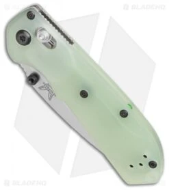 Benchmade Mini Freek AXIS Lock Knife Natural G-10 (3" Stonewash) -Benchmade Shop Benchmade Mini Freek AXIS Lock Knife Natural G 10 3 Satin BHQ 121454 LS Spine