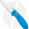 Benchmade Mini Griptilian AXIS Lock Knife Blue (2.91" Satin Serr) 556S-BLU 1 Benchmade Mini Griptilian AXIS Lock Knife Blue (2.91" Satin Serr) 556S-BLU -Benchmade Shop Benchmade Mini Griptilian AXIS Blue Satin Serr 556S BLU BHQ 112491 jr
