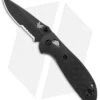 Benchmade Mini Griptilian AXIS Lock Knife Black (2.91" Black Serr) 556SBK-S30V -Benchmade Shop Benchmade Mini Griptilian AXIS Lock Black Black Serr 556SBK S30V BHQ 1417 jr