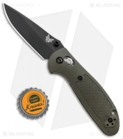 Benchmade Mini Griptilian AXIS Lock Knife Olive Drab (2.91" Black) 556BKOD-S30V -Benchmade Shop Benchmade Mini Griptilian AXIS Lock Olive Drab Black 556BKOD S30V BHQ 6217 jr bottlecap 1