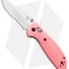 Benchmade Mini Griptilian AXIS Lock Knife Pink (2.91" Satin Serr) 556S-PNK-S30V -Benchmade Shop Benchmade Mini Griptilian AXIS Lock Pink Satin Serr 556S PNK S30V BHQ 3909 jr