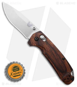 Benchmade North Fork AXIS Lock Knife Wood (2.97" Stonewash) 15031-2 -Benchmade Shop Benchmade North Fork AXIS Lock Knife Wood 2 in SW BHQ 21360 td size