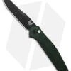 Benchmade Osborne 9400 Automatic Knife Green Aluminum (3.4" Black) -Benchmade Shop Benchmade Osborne 9400 AK Green Aluminum 3in Black BHQ 113245 td