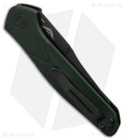Benchmade Osborne 9400 Automatic Knife Green Aluminum (3.4" Black) 8 Benchmade Osborne 9400 Automatic Knife Green Aluminum (3.4" Black) -Benchmade Shop Benchmade Osborne 9400 AK Green Aluminum 3in Black BHQ 113245 td side