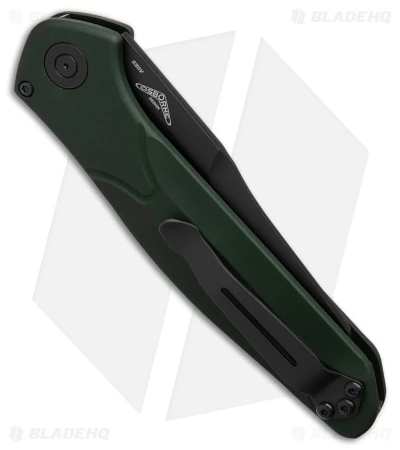 Benchmade Osborne 9400 Automatic Knife Green Aluminum (3.4" Black) 5 Benchmade Osborne 9400 Automatic Knife Green Aluminum (3.4" Black) - Image 3