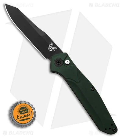 Benchmade Osborne 9400 Automatic Knife Green Aluminum (3.4" Black) 6 Benchmade Osborne 9400 Automatic Knife Green Aluminum (3.4" Black) - Image 4