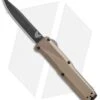 Benchmade 4600DLC-1 Phaeton D/A OTF Automatic Knife FDE (3.45" Black DLC) -Benchmade Shop Benchmade Phaeton DA OTF FDE Black DLC 4600DLC 1 BHQ 51640 jr 2