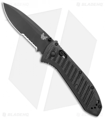 Benchmade Presidio II AXIS Lock Knife Black CF-Elite (3.72" Black Serr) 570SBK-1 3 Benchmade Presidio II AXIS Lock Knife Black CF-Elite (3.72" Black Serr) 570SBK-1