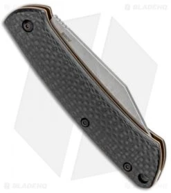 Benchmade Proper Clip Point Slip Joint Knife Carbon Fiber/FDE (2.8" SW) 318-2 11 Benchmade Proper Clip Point Slip Joint Knife Carbon Fiber/FDE (2.8" SW) 318-2 -Benchmade Shop Benchmade Proper CP SJ CF FDE SW 318 2 BHQ 97553 jr side