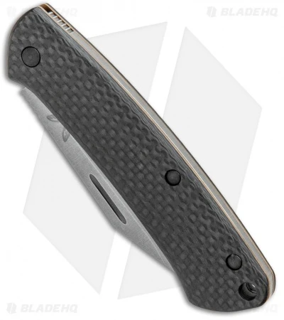 Benchmade Proper Clip Point Slip Joint Knife Carbon Fiber/FDE (2.8" SW) 318-2 4 Benchmade Proper Clip Point Slip Joint Knife Carbon Fiber/FDE (2.8" SW) 318-2 - Image 2