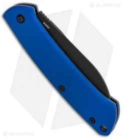 Benchmade Proper Slip Joint Knife Blue G-10 (2.8" Black) 319DLC-1801 -Benchmade Shop Benchmade Proper SJ Blue G 10 Black 319DLC 1801 BHQ 83445 jr side