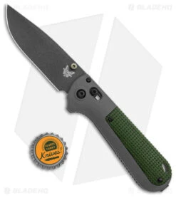 Benchmade Redoubt AXIS Lock Knife Green/Gray Grivory (3.6" Cerakote) 430BK 9 Benchmade Redoubt AXIS Lock Knife Green/Gray Grivory (3.6" Cerakote) 430BK -Benchmade Shop Benchmade Redoubt AXIS Lock Green Gray Grivory Cerakote BHQ 137275 jr bottlecap