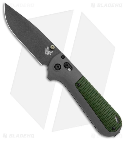 Benchmade Redoubt AXIS Lock Knife Green/Gray Grivory (3.6" Cerakote) 430BK 3 Benchmade Redoubt AXIS Lock Knife Green/Gray Grivory (3.6" Cerakote) 430BK