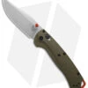 Benchmade Taggedout AXIS Lock Knife OD Green G-10 (3.5" Satin) 15536 -Benchmade Shop Benchmade Taggedout AXIS Lock Knife OD Green G 10 3in Satin BHQ 179545 td large