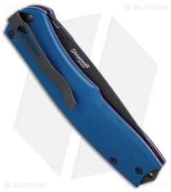 Benchmade Torrent Nitrous Spring Assisted Knife Blue (3.6" Black) 890-1701 -Benchmade Shop Benchmade Torrent Nitrous blue black BHQ 76276 er side