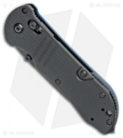 Benchmade 917SBK-1901 Triage Axis Lock Knife Black G-10 (3.4" Black Serr) -Benchmade Shop Benchmade Triage Axis Lock black G 10 Black Serr 917SBK 1901 BHQ 105738 jr spine