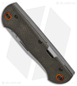 Benchmade Weekender Slip Joint Knife OD Green Micarta (3" SW) 317-1 -Benchmade Shop Benchmade Weekender Folding Knife Dark Brown Micarta 3in 2in SW BHQ 137278 td spine jr