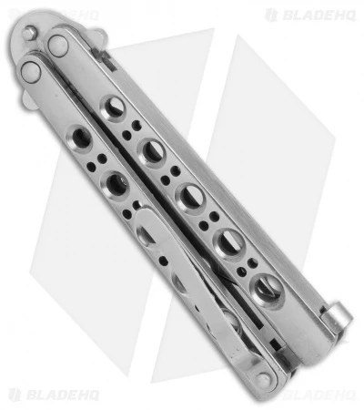 Rare Pre-Production Benchmade 31S Balisong Butterfly Knife (3" Satin Serr) 4 Rare Pre-Production Benchmade 31S Balisong Butterfly Knife (3" Satin Serr) - Image 2