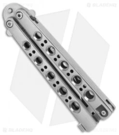 Rare Pre-Production Benchmade 31S Balisong Butterfly Knife (3" Satin Serr) 8 Rare Pre-Production Benchmade 31S Balisong Butterfly Knife (3" Satin Serr) -Benchmade Shop Rare Pre Production benchmade 31S bali satin serr BHQ 37215 er spine