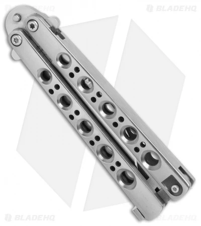 Rare Pre-Production Benchmade 31S Balisong Butterfly Knife (3" Satin Serr) 5 Rare Pre-Production Benchmade 31S Balisong Butterfly Knife (3" Satin Serr) - Image 3