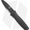 Vintage Benchmade 350 Mel Pardue Liner Lock Knife (3" Black Serr) -Benchmade Shop Vintage Benchmade 350 Mel Pardue black serr BHQ 71891 er