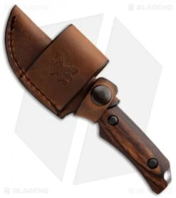 Benchmade Hidden Canyon Hunter Knife Wood Fixed Blade (2.67" Stonewash) 15016-2 8 Benchmade Hidden Canyon Hunter Knife Wood Fixed Blade (2.67" Stonewash) 15016-2 -Benchmade Shop benchmade 15016 2 hunter fb leather sheath