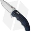 Benchmade Ball Flipper Axis Lock Knife Black/Blue G-10 (3.18" Satin) 300-1 -Benchmade Shop benchmade 300 1 ball axis flip thumb stud folder plain 2