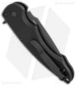 Benchmade Precinct Flipper Liner Lock Knife Black G-10 (3.3" Black) 320BK 7 Benchmade Precinct Flipper Liner Lock Knife Black G-10 (3.3" Black) 320BK -Benchmade Shop benchmade 320bk precinct flipper side cm