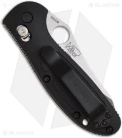 Benchmade Mini Griptilian AXIS Lock Knife Black (2.91" Satin) 555HG 5 Benchmade Mini Griptilian AXIS Lock Knife Black (2.91" Satin) 555HG -Benchmade Shop benchmade 555hg black mini griptilian back