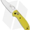 Benchmade Mini Griptilian AXIS Lock Knife Yellow (2.91" Satin) 555HG-YEL -Benchmade Shop benchmade 555hg yellow mini griptilian