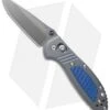 Benchmade Gold Class 556-141 Mini Griptilian AXIS Knife Titanium Blue Twill G10 -Benchmade Shop benchmade 556 141 pardue mini grip dpt axs