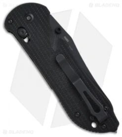 Benchmade Triage AXIS Lock Knife Black G-10 (3.5" Satin Serr) 916S 8 Benchmade Triage AXIS Lock Knife Black G-10 (3.5" Satin Serr) 916S -Benchmade Shop benchmade 915bk triage back