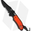 Benchmade 9170SBK-ORG Triage Knife Orange Axis Automatic (3.58" Black Serr) -Benchmade Shop benchmade 9170sbk org auto triage