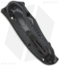 Benchmade 950SBK Rift Osborne Folding Knife (3.67" Black Serr) -Benchmade Shop benchmade 950sbk osborne rift axis back