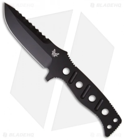 Benchmade 375 Adamas Fixed Blade Knife (4.20" Black) 375BK 3 Benchmade 375 Adamas Fixed Blade Knife (4.20" Black) 375BK