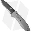 Benchmade Barrage AXIS-Assist Knife Gray G-10 (3.6" Black Serr) 580SBK-2 -Benchmade Shop benchmade barrage 580sbk 2 cm