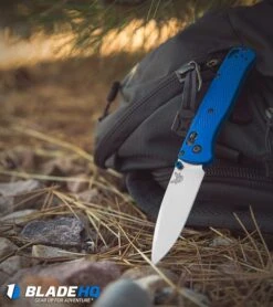 Benchmade Bugout AXIS Lock Knife Blue (3.24" Satin) 535 -Benchmade Shop benchmade bugout 535 BHQ 74149 dl large