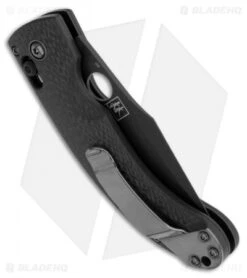 Benchmade Limited Mini Onslaught Axis Lock Knife (3.45" Black) 746BK-1201 -Benchmade Shop benchmade folder 746bk 1201 shot ltd 2012 side