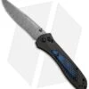 Benchmade Gold Class 710-141 Knife Carbon Fiber C-Tek (3.9" Damasteel) -Benchmade Shop benchmade gold 710 141 blue