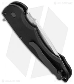 Benchmade Precinct Flipper Liner Lock Knife Black G-10 (3.3" Satin) Ball 320 -Benchmade Shop benchmade precinct flipper 320 side cm