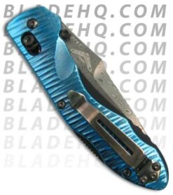 Benchmade Gold Class Kulgera Osborne Titanum Handle Damascus Blade Axis 930-91 -Benchmade Shop benchmadegoldclasskulgeraback